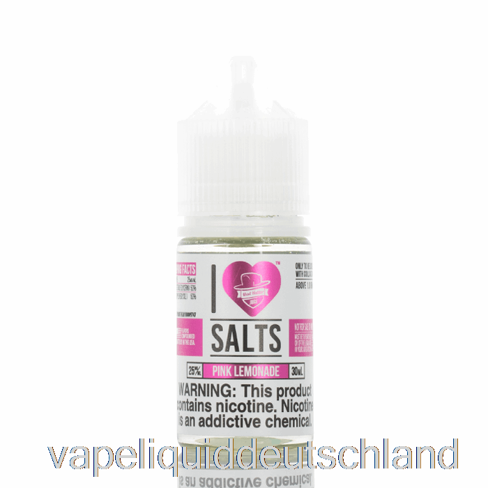 Rosa Limonade – Ich Liebe Salze – 30 Ml 25 Mg Vape Deutschland